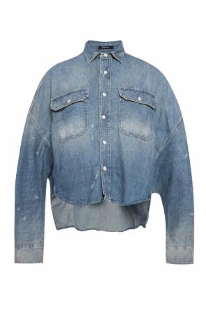 Asymmetrical denim shirt, zdjęcie 1 Asymmetrical denim shirt od R13